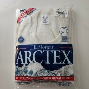 J.E. Morgan Arctex fleeced long sleeve thermal undershirt USA sz S  34-36 NWT